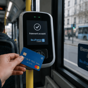 France — La carte bancaire devient un ticket de bus en Île-de-France